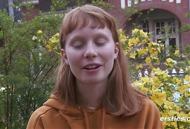 Ersties - Hot Redhead Plays With Her Wet and Tight Pussy